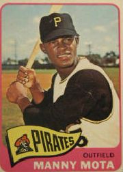 1965 Topps Baseball Cards      463     Manny Mota